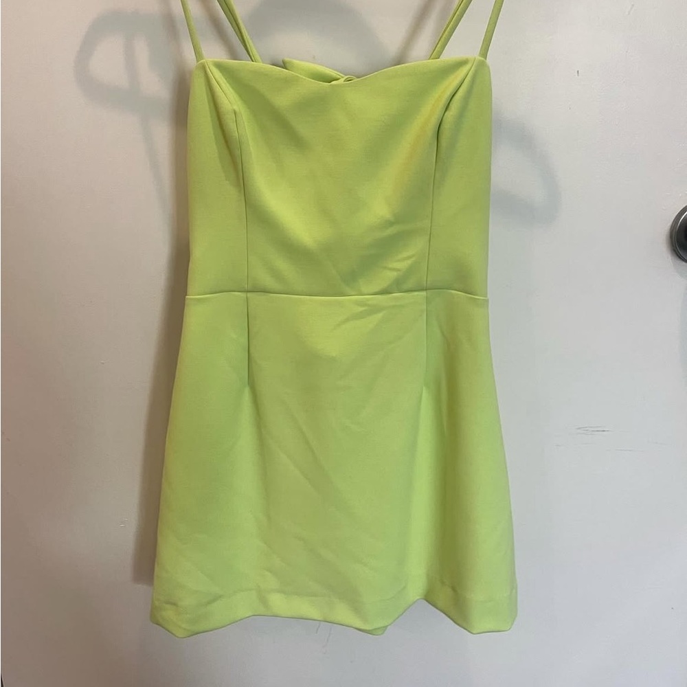 french connection whisper tie mini dress M